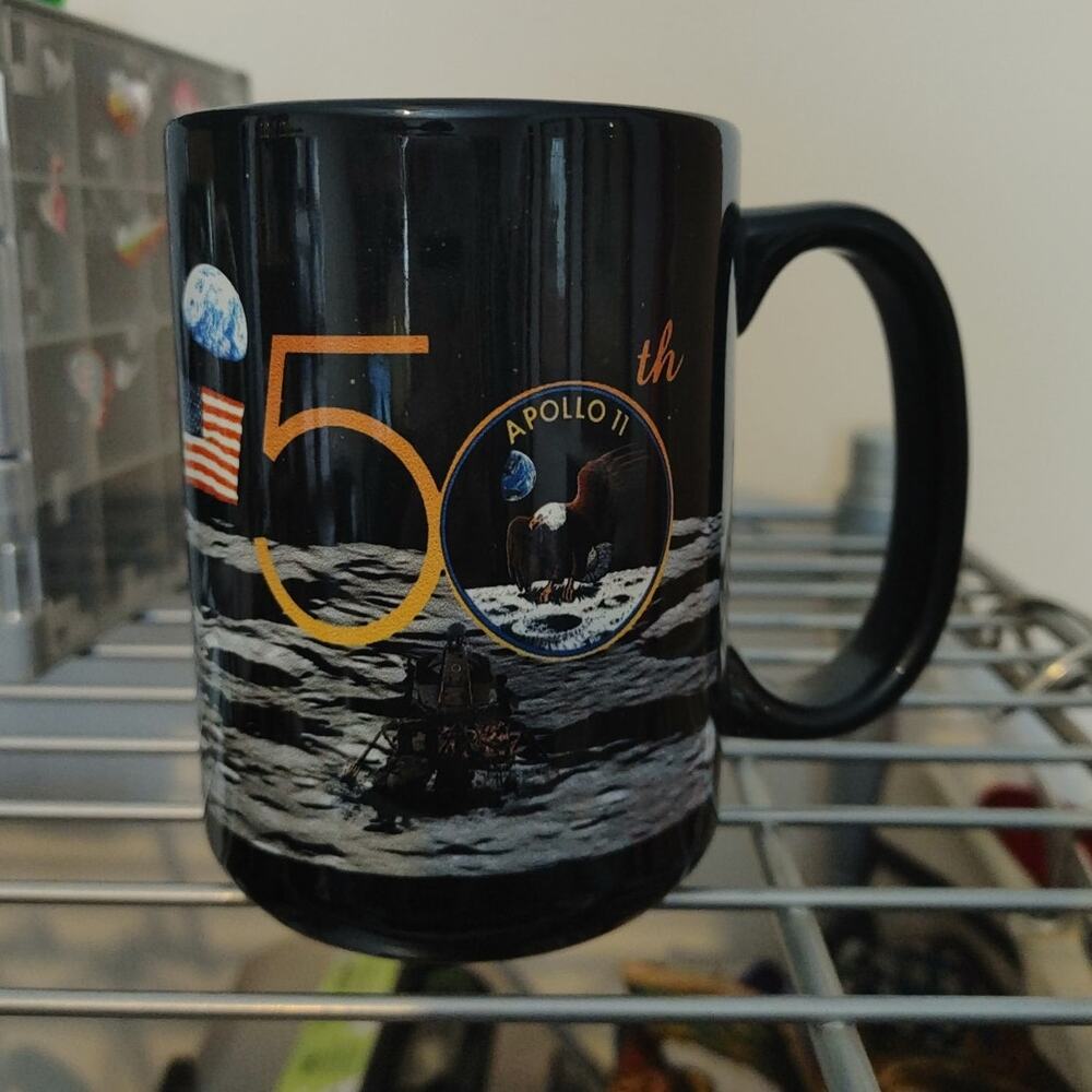 NASA Mug 50th Anniversary Apollo 11 Space Astronauts